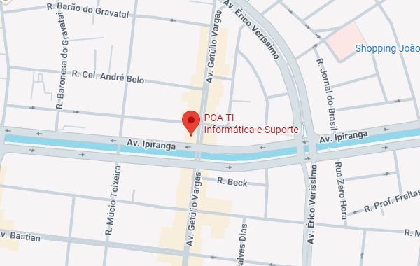 Localização poa.ti - Av. Getúlio Vargas, 379, Porto Alegre